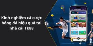 Kinh nghiệm cá cược bóng đá hiệu quả tại nhà cái Tk88