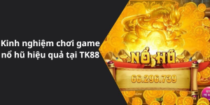 Kinh nghiệm chơi game nổ hũ hiệu quả tại TK88